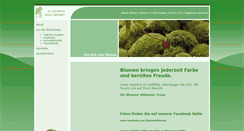 Desktop Screenshot of blumen-uhlmann.ch